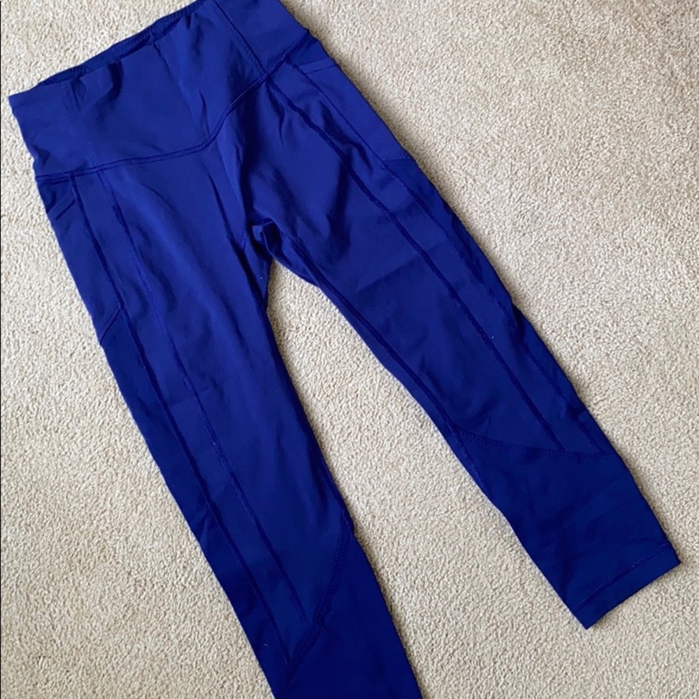 Lululemon all the right places crop leggings.